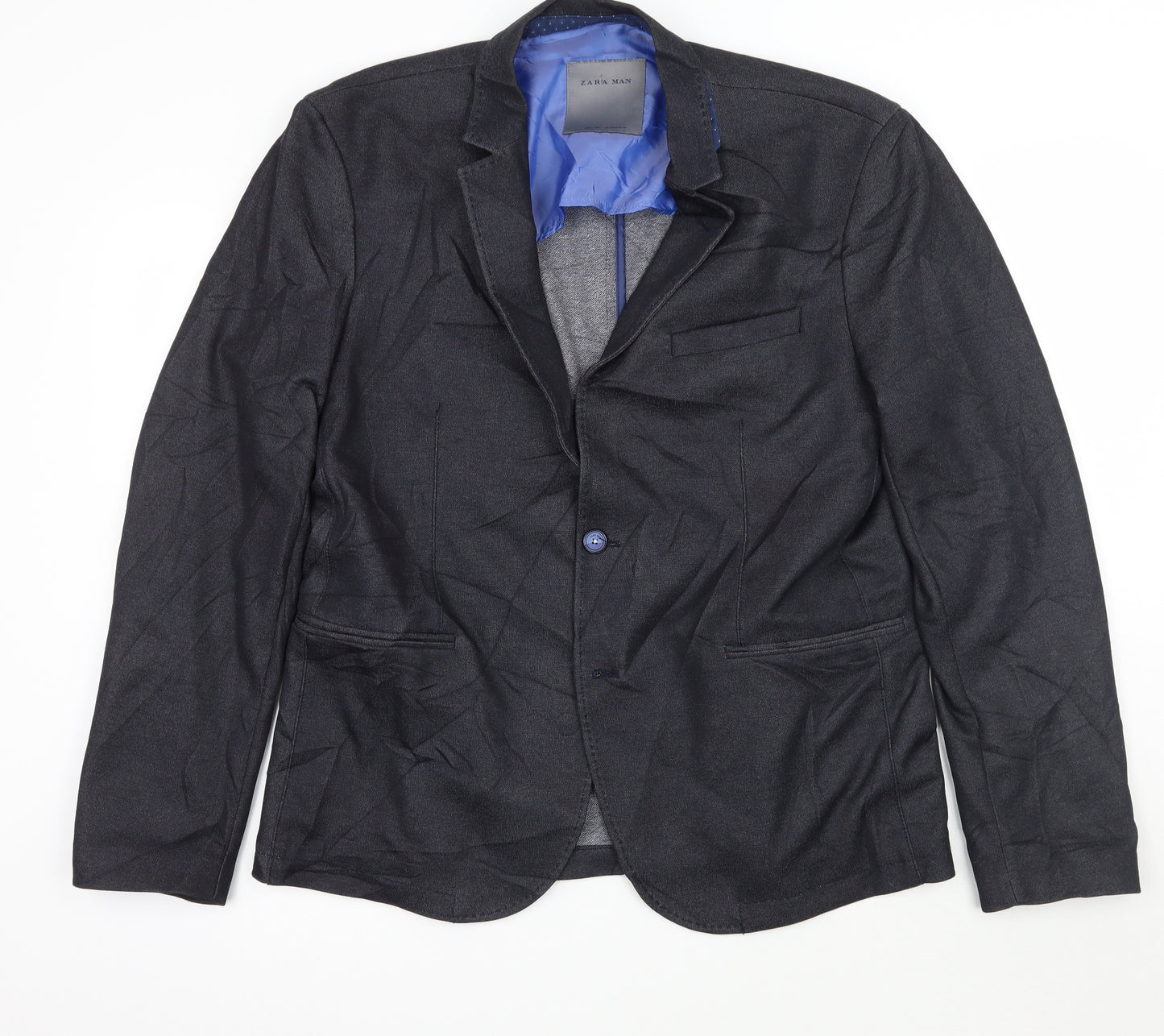 Zara Mens Black   Jacket Blazer Size 44