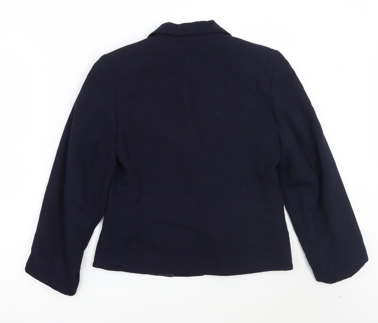 AMARANTO Womens Blue   Jacket Blazer Size 10