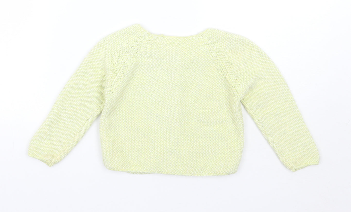 NEXT Girls Green   Cardigan Jumper Size 9-12 Months