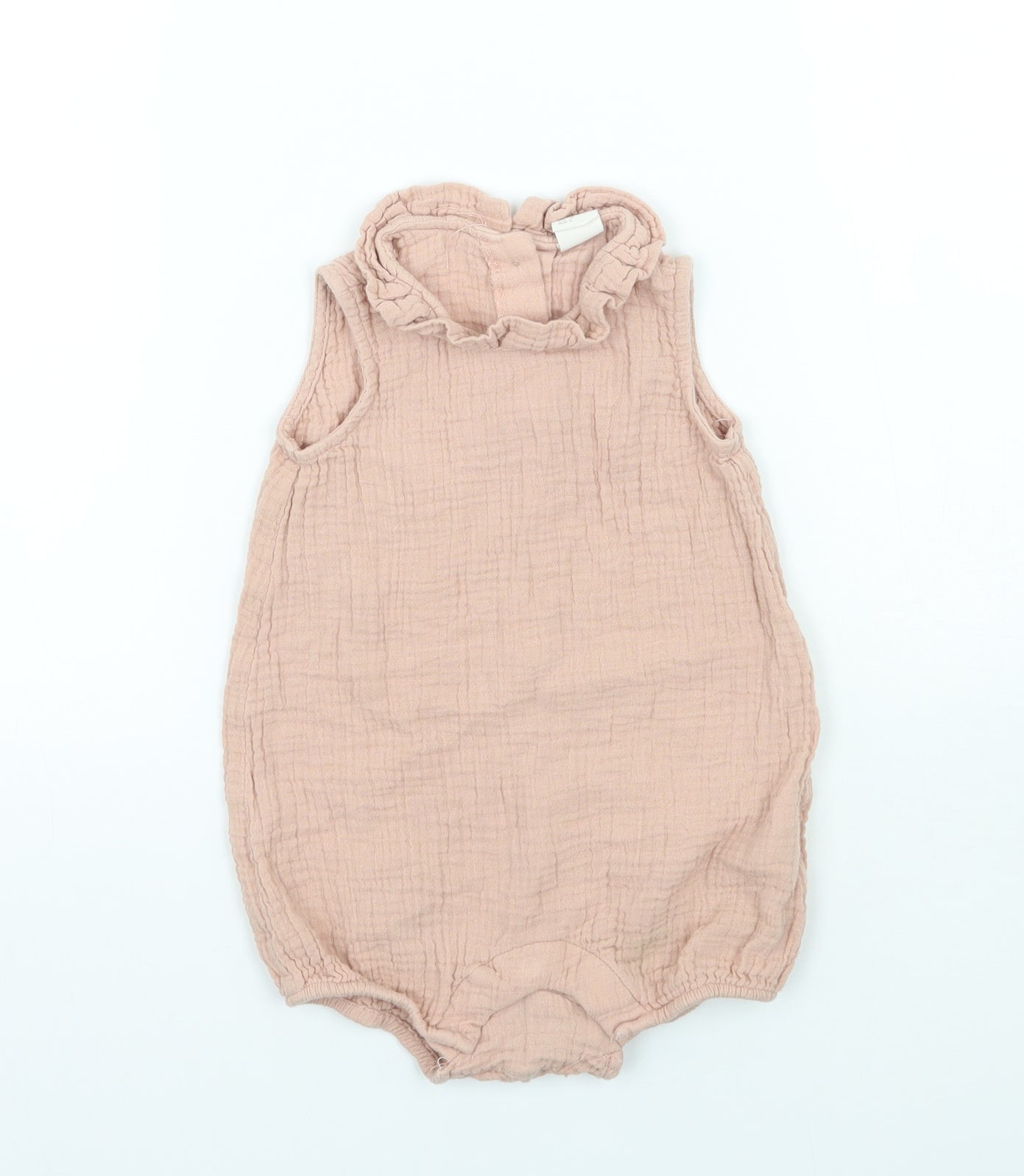 H&M Girls Pink   Babygrow One-Piece Size 6-9 Months