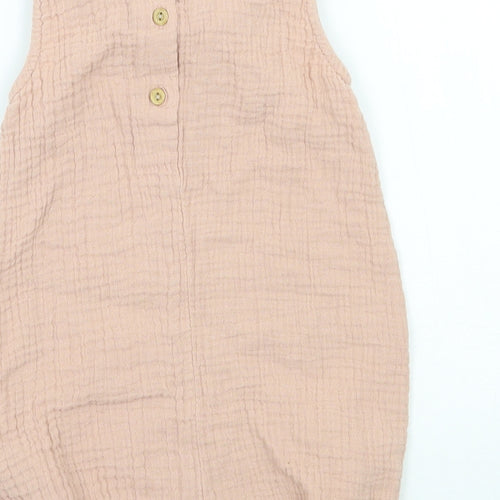 H&M Girls Pink   Babygrow One-Piece Size 6-9 Months