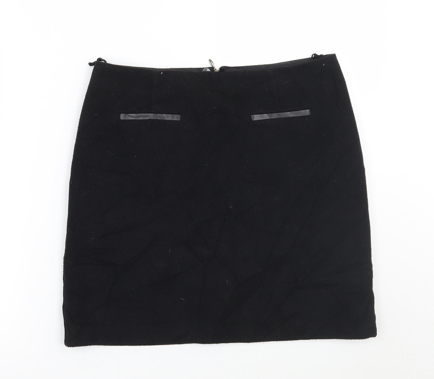 Marks and Spencer Womens Black   A-Line Skirt Size 12