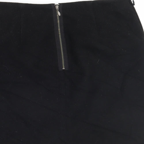 Marks and Spencer Womens Black   A-Line Skirt Size 12