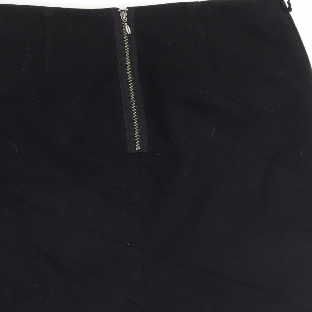 Marks and Spencer Womens Black   A-Line Skirt Size 12