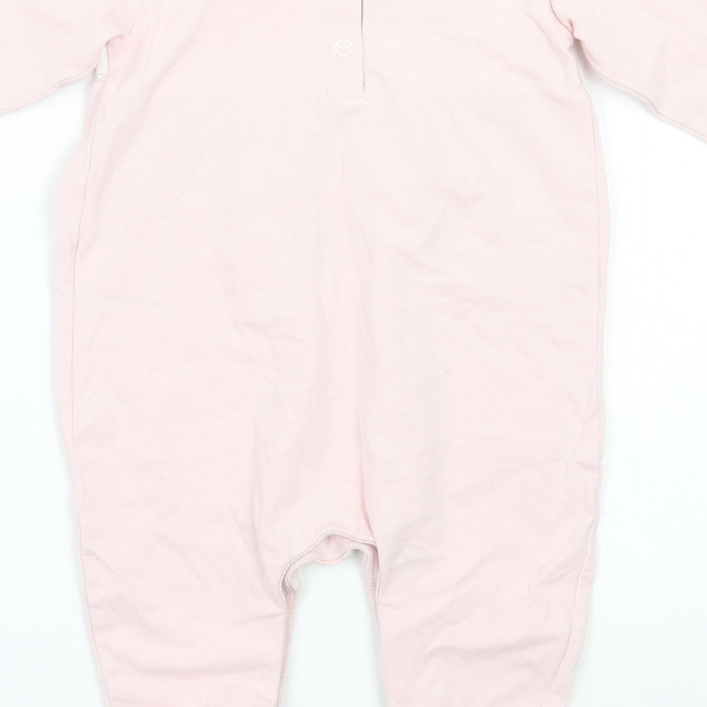 NEXT Girls Pink   Babygrow One-Piece Size 3-6 Months