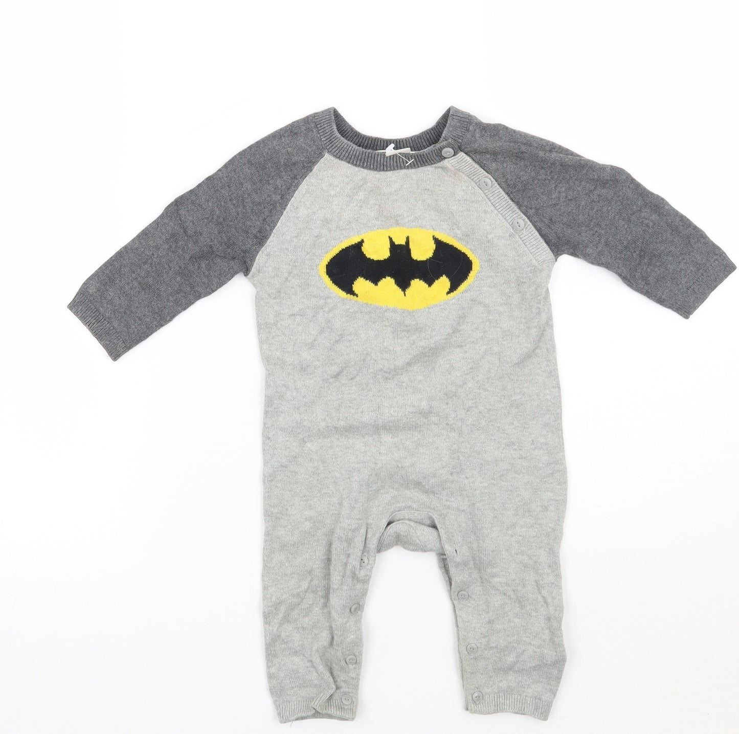 Gap Baby Grey   Babygrow One-Piece Size 3-6 Months
