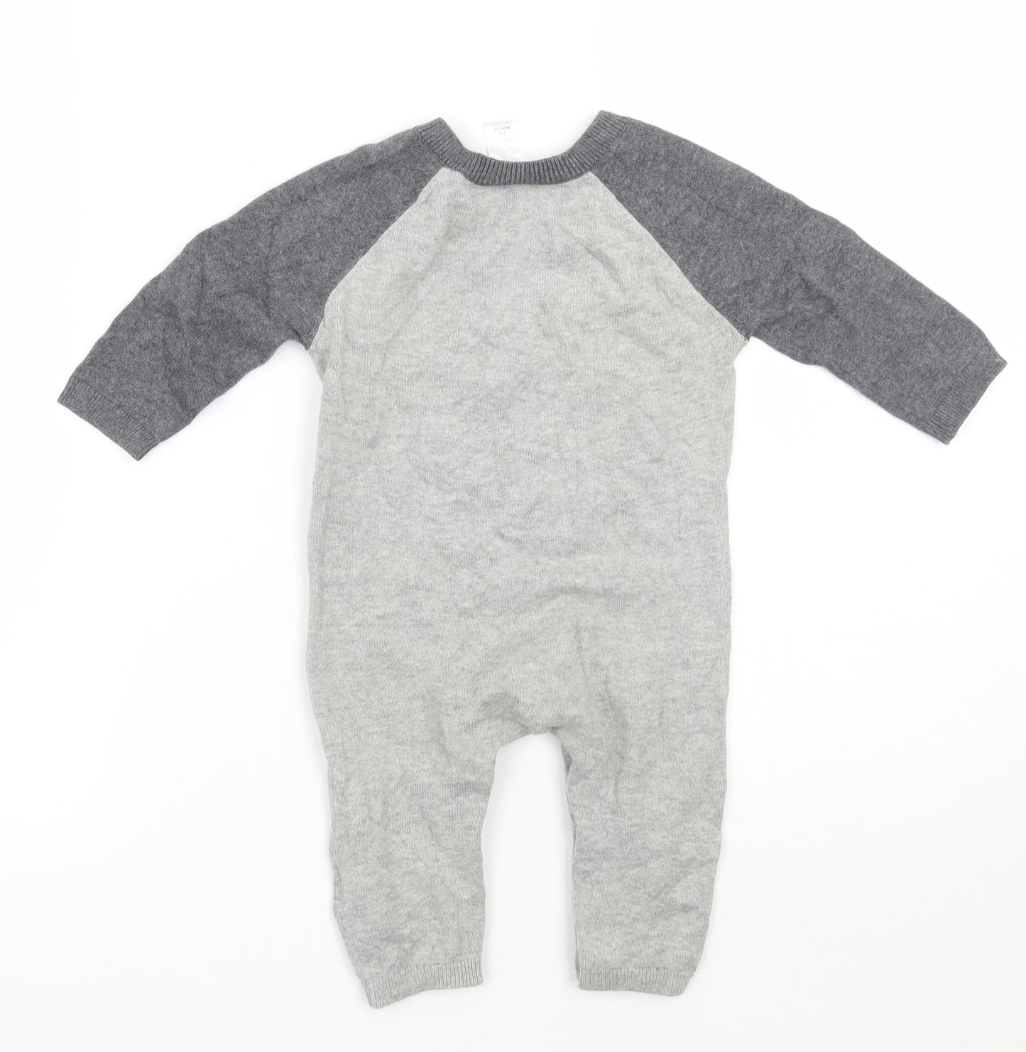 Gap Baby Grey   Babygrow One-Piece Size 3-6 Months