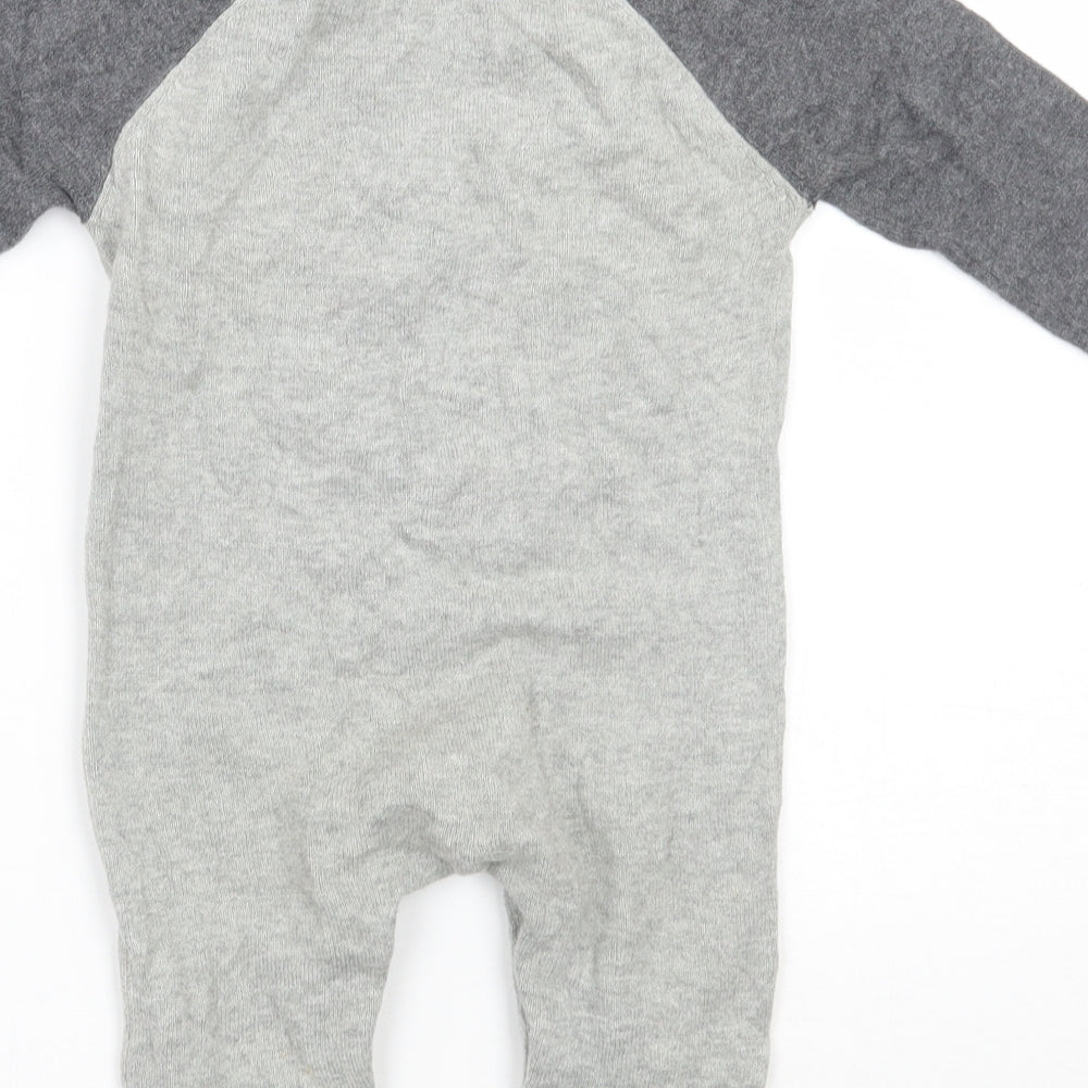 Gap Baby Grey   Babygrow One-Piece Size 3-6 Months
