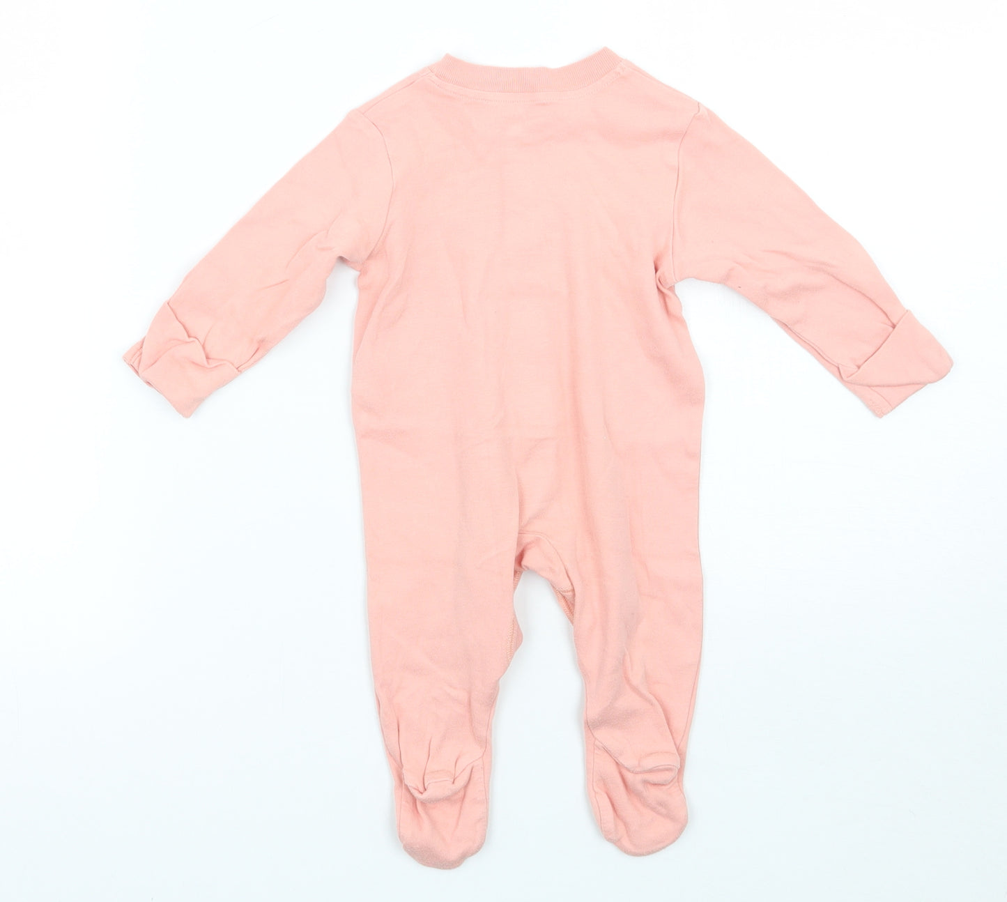 Marks and Spencer Girls Pink   Babygrow One-Piece Size 0-3 Months