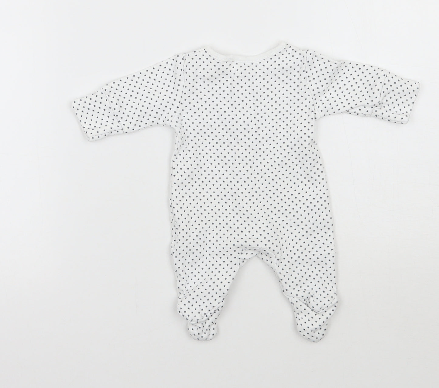 NEXT Baby White Geometric  Babygrow One-Piece Size Newborn  - Tiny baby