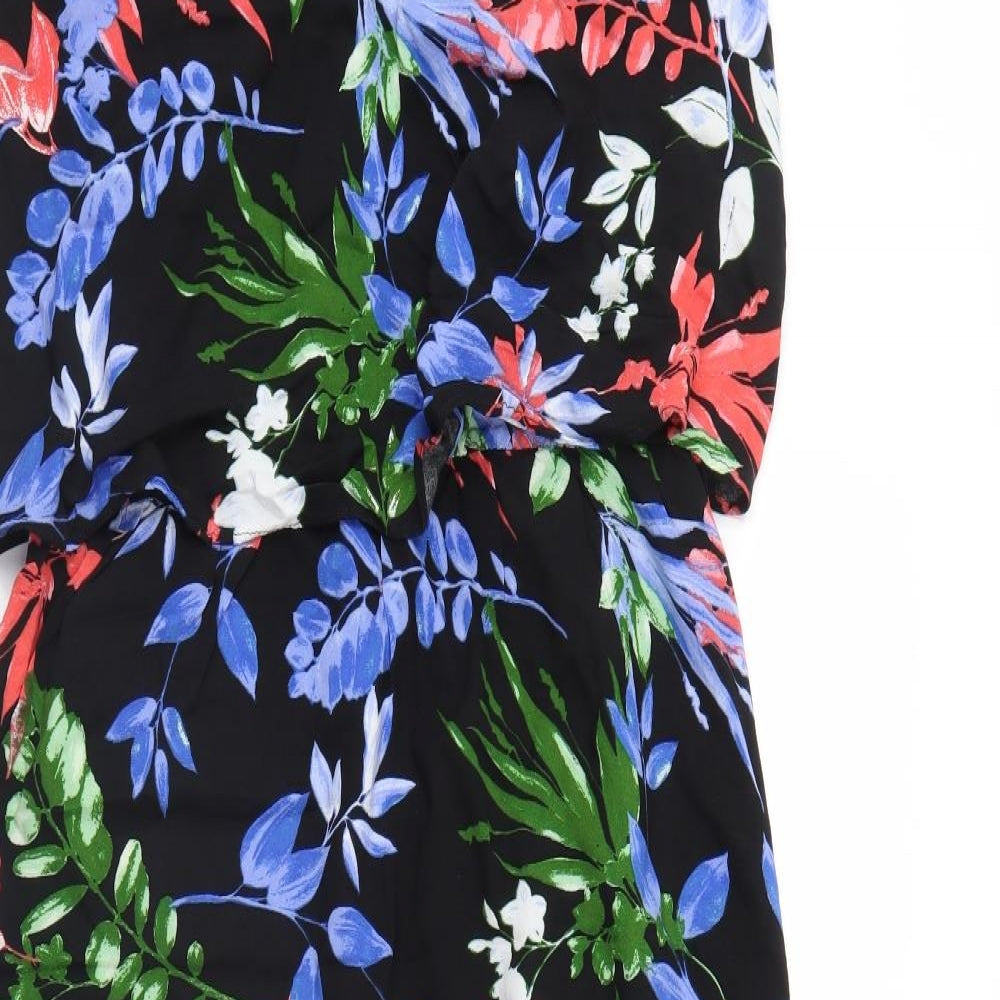 Capsule Womens Black Floral  Maxi  Size 20