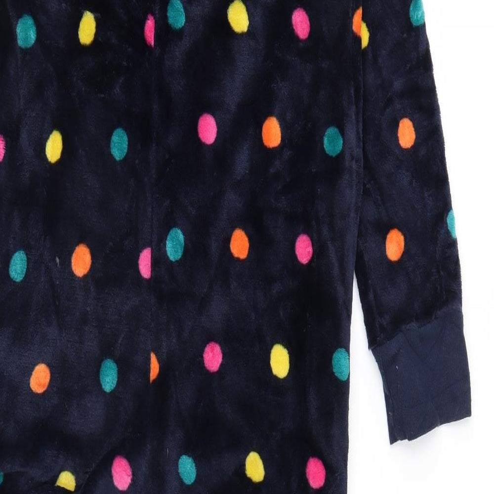 m&s Womens Blue Polka Dot  Cami One Piece Size 10