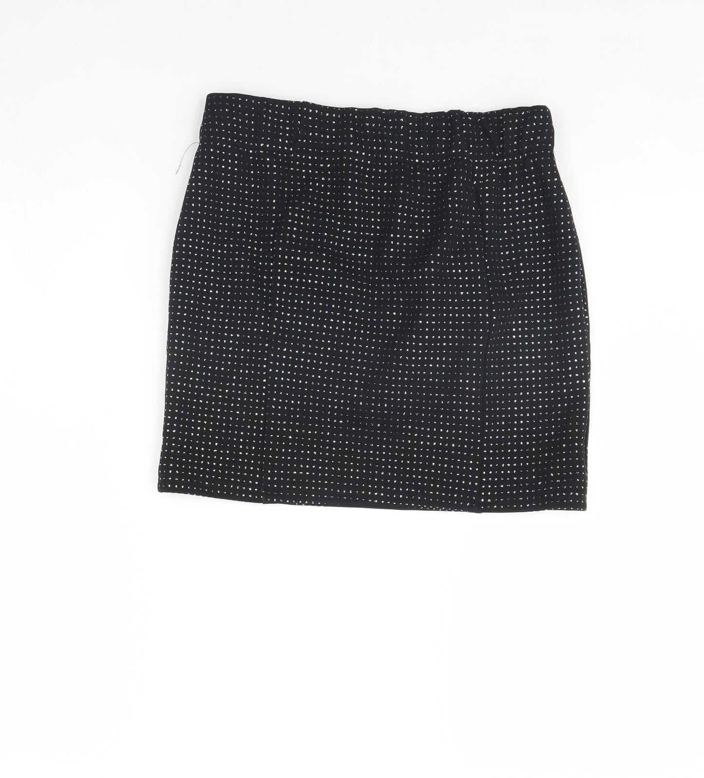 Miss Selfridge Womens Black   Mini Skirt Size 10