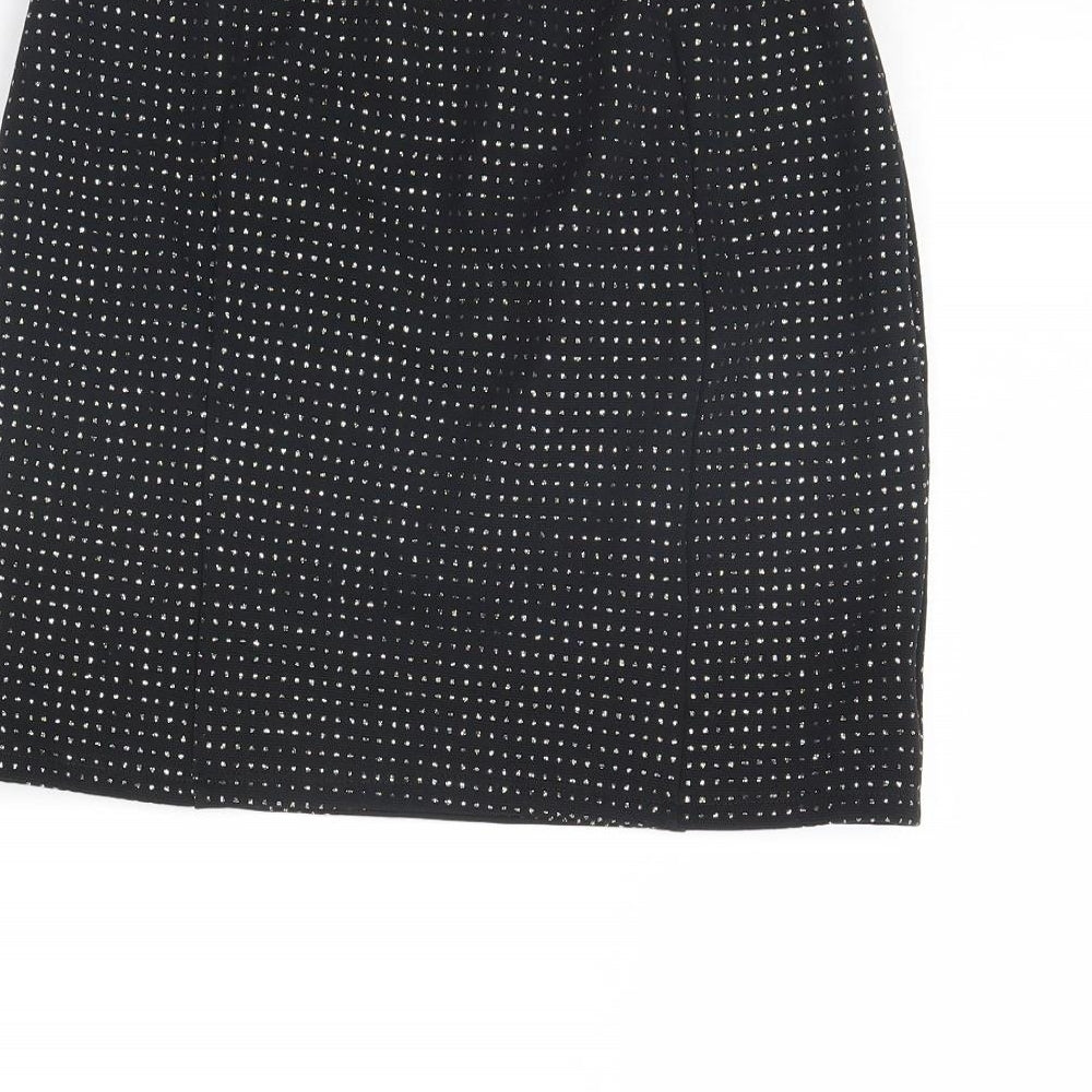 Miss Selfridge Womens Black   Mini Skirt Size 10