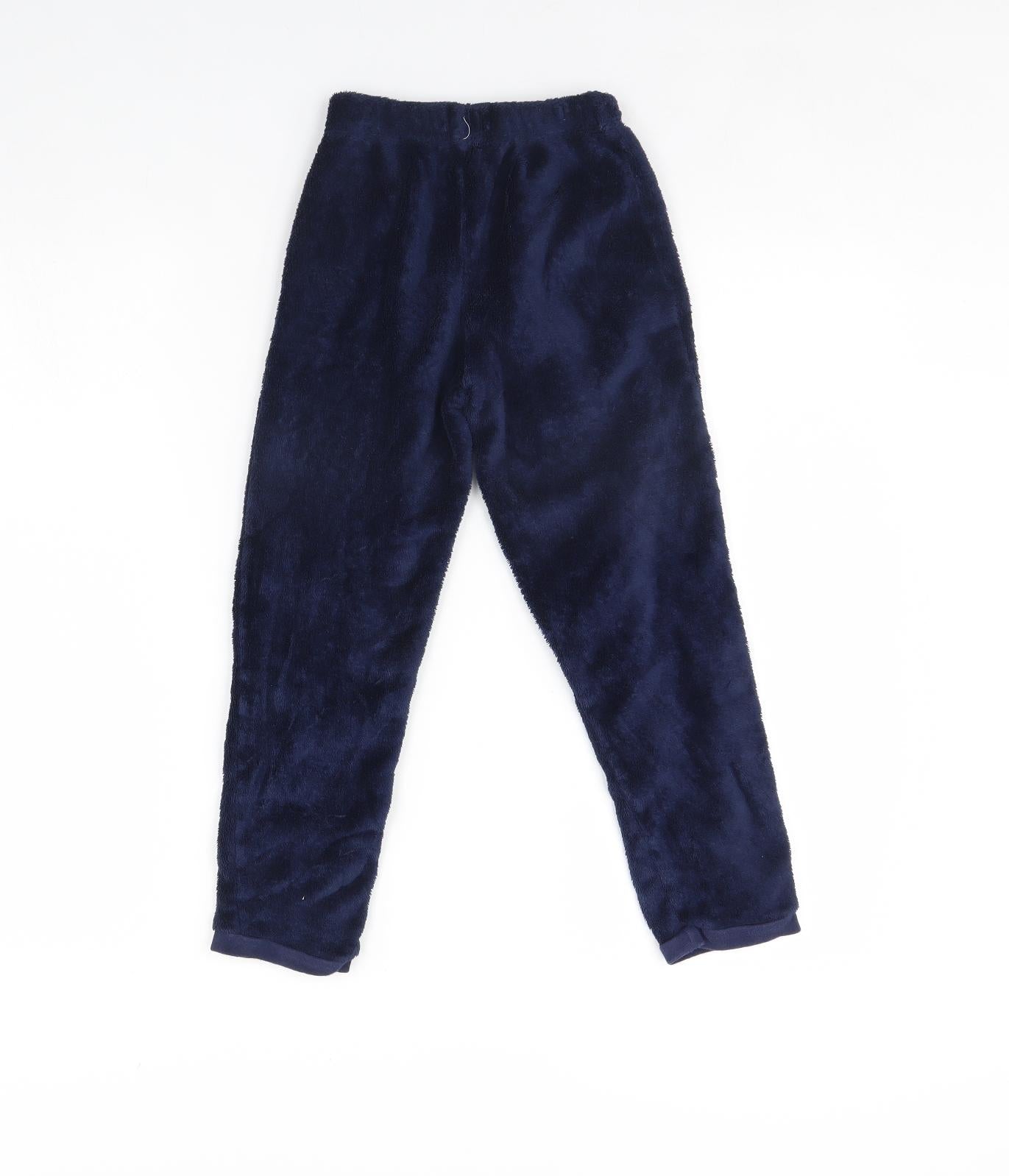 George Boys Blue Solid   Pyjama Pants Size 6 Years