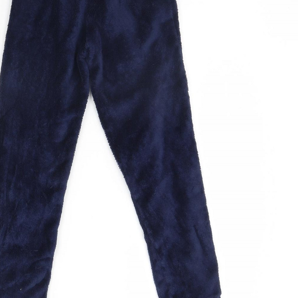 George Boys Blue Solid   Pyjama Pants Size 6 Years