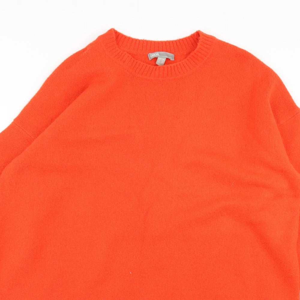 ASOS Womens Orange   Pullover Jumper Size 14