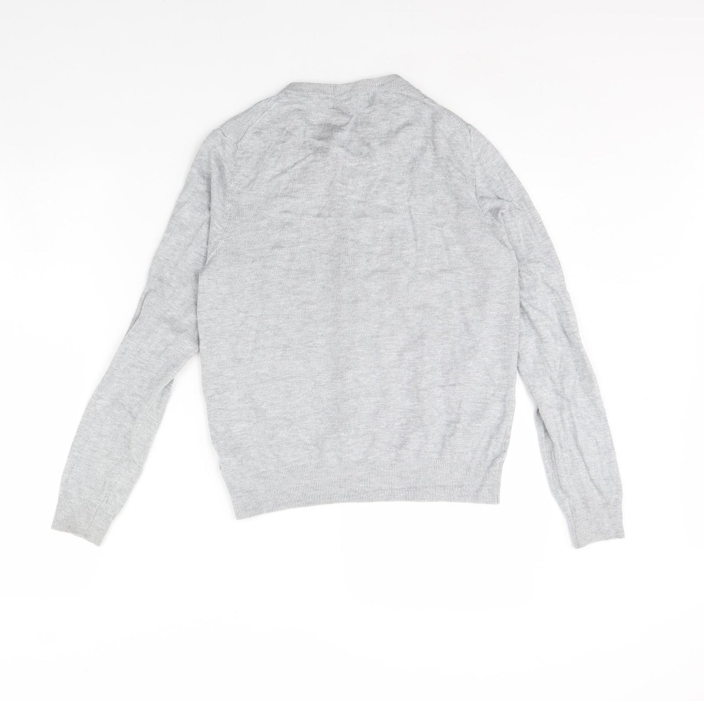 m&s Womens Grey   Cardigan Jumper Size 12