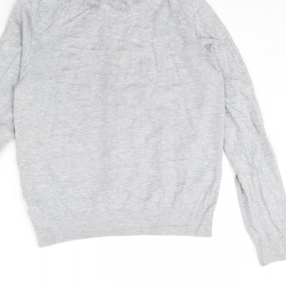 m&s Womens Grey   Cardigan Jumper Size 12