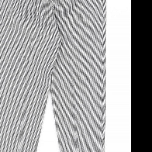 m&s Womens Black   Trousers  Size 12 L29 in