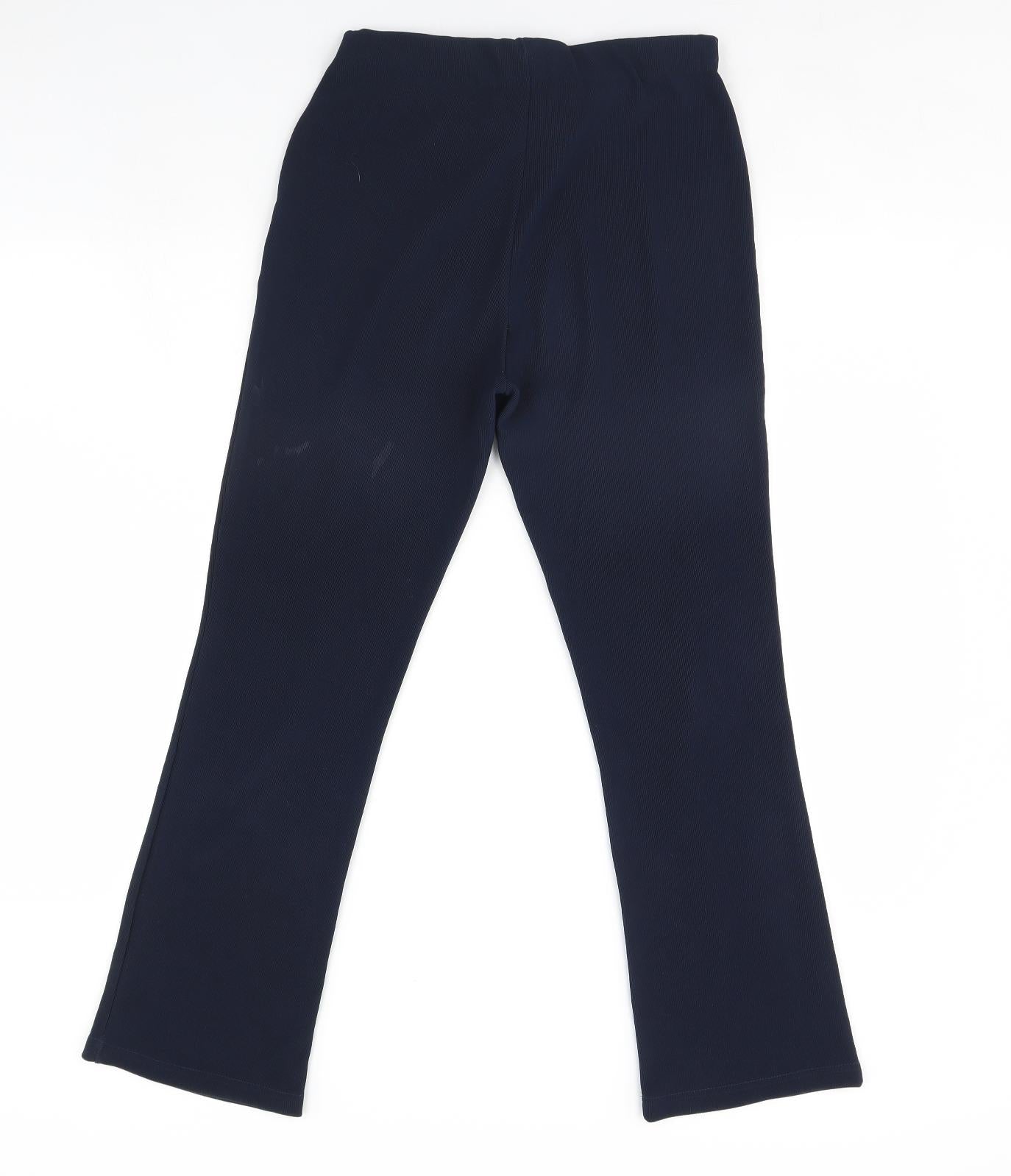 Preworn Womens Blue   Trousers  Size 10 L28 in
