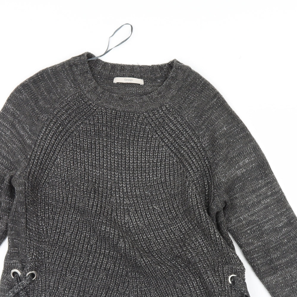 George Womens Grey   Pullover Jumper Size 14