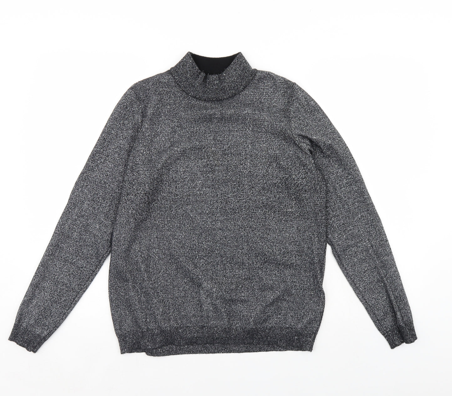 Vera Moda Womens Silver   Pullover Jumper Size M