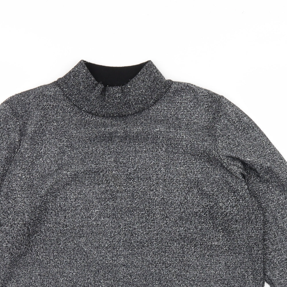 Vera Moda Womens Silver   Pullover Jumper Size M