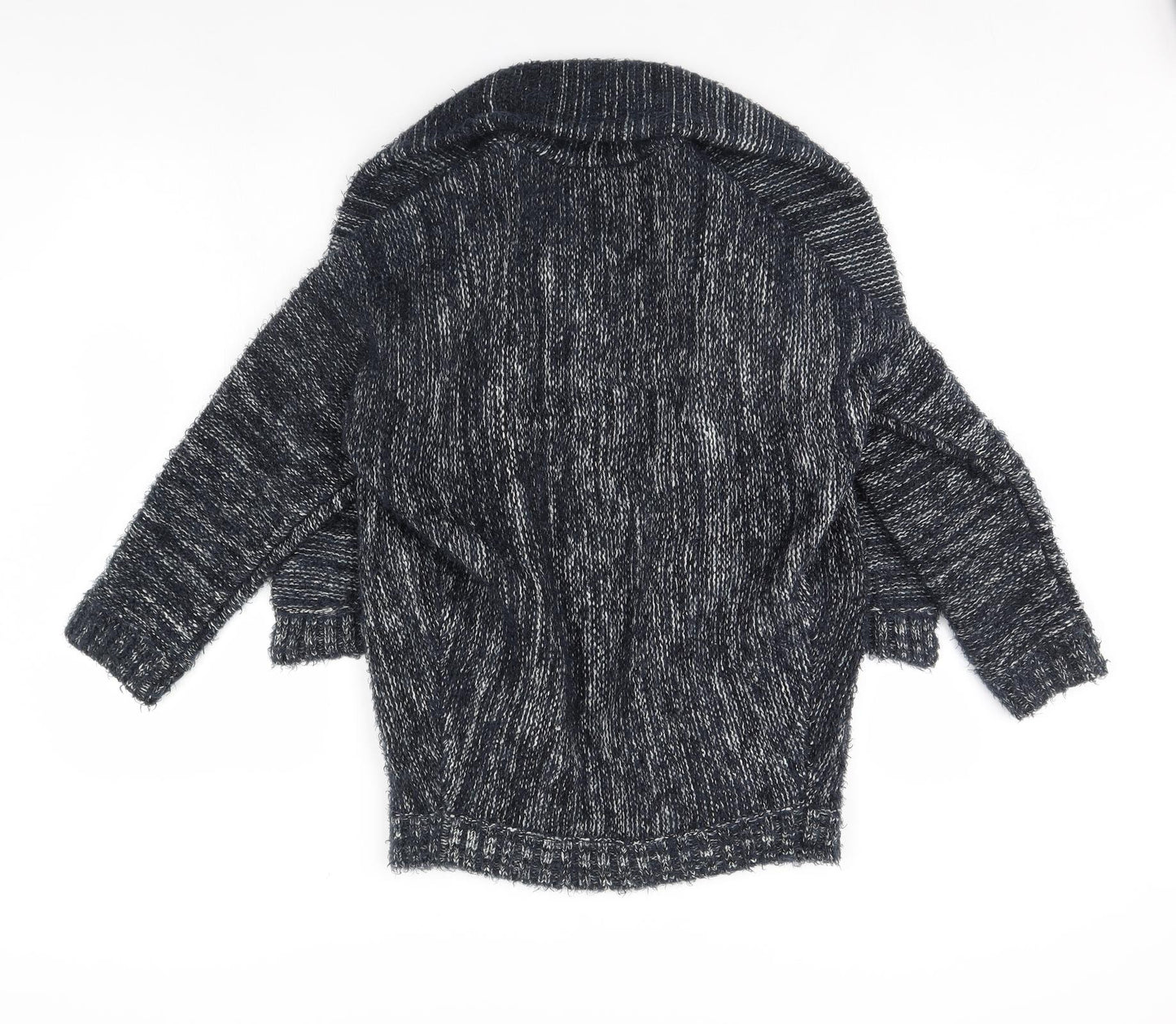 Autograph Womens Blue Herringbone  Jacket  Size S