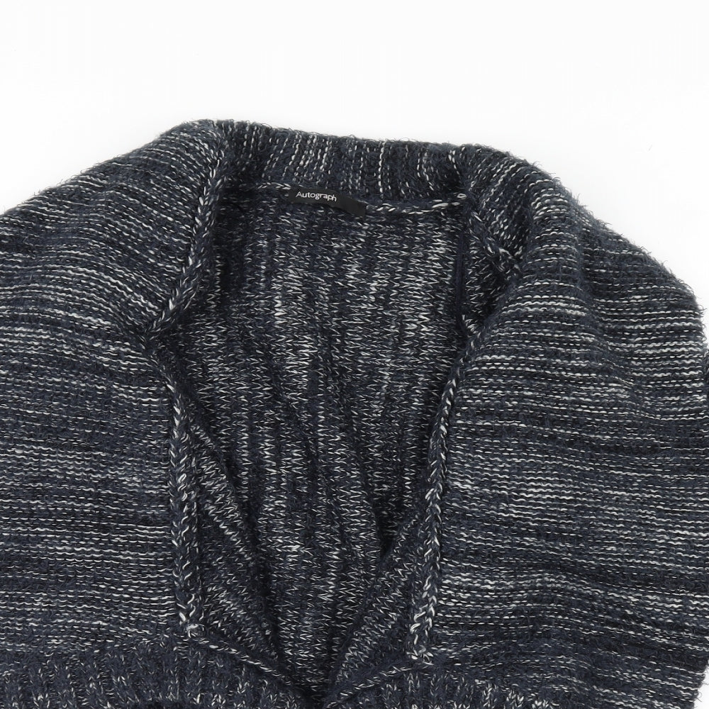 Autograph Womens Blue Herringbone  Jacket  Size S