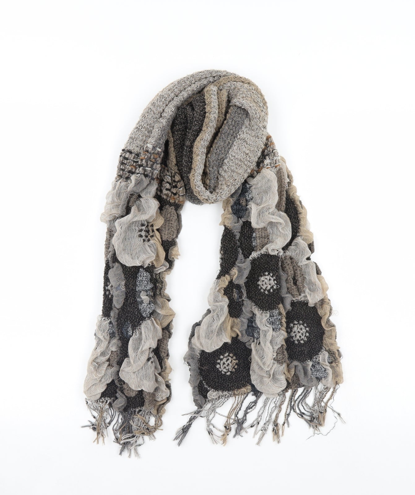 Preworn Womens Brown    Scarf