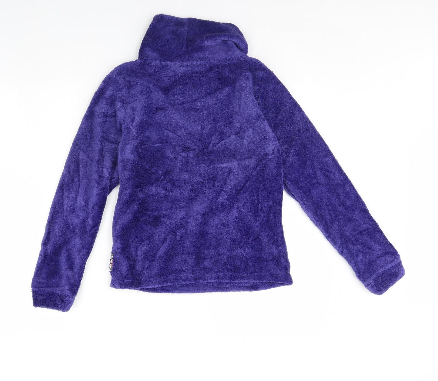 Lee Cooper Girls Blue  Flannel Pullover Jumper Size 11 Years