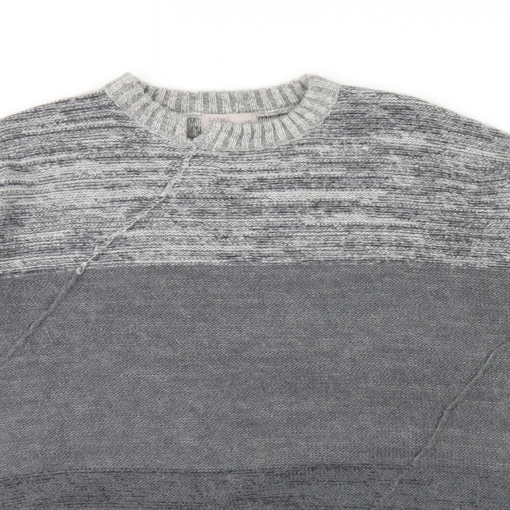 Label Lab Womens Grey   Pullover Jumper Size 10