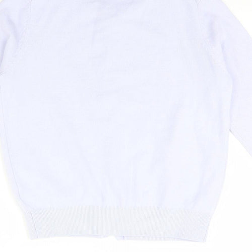 m&s Womens Blue   Cardigan Jumper Size 8