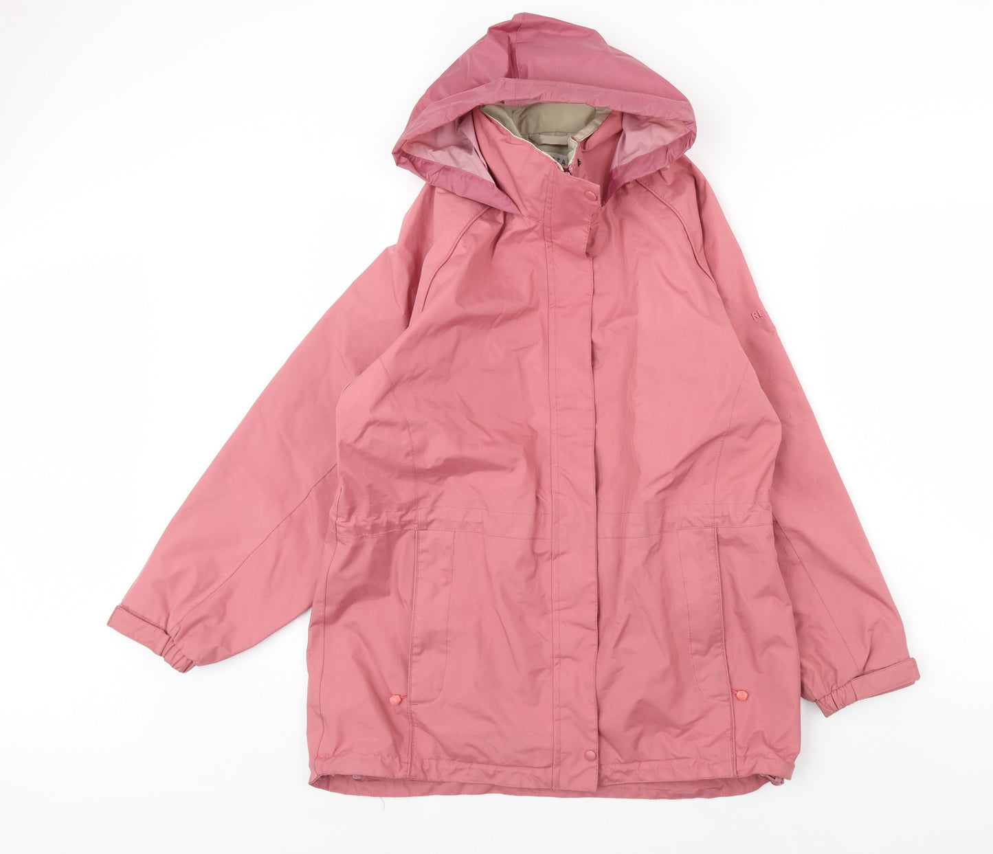 Regatta Womens Pink   Rain Coat Coat Size 10