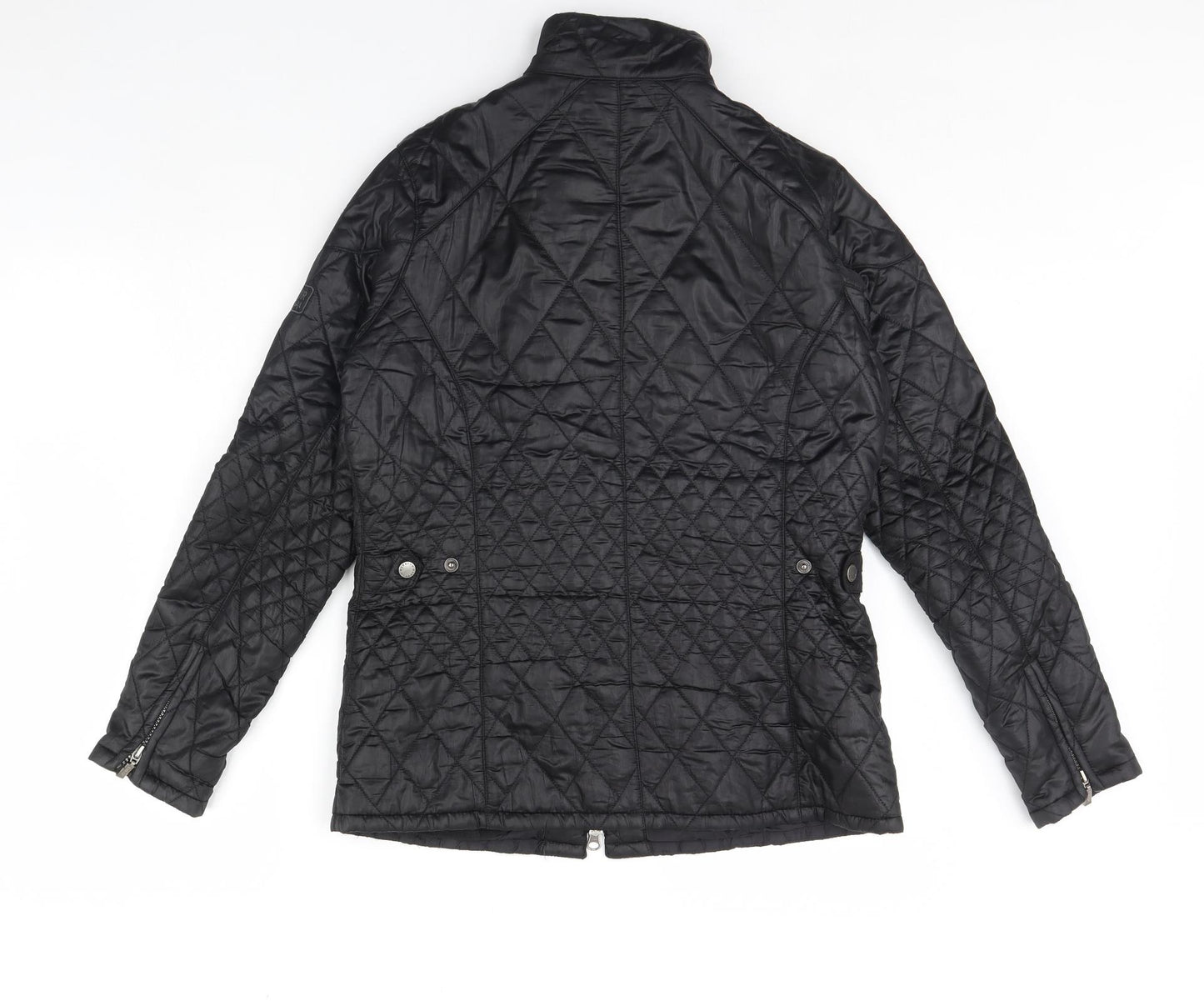 Barbour Womens Black   Rain Coat Coat Size 10