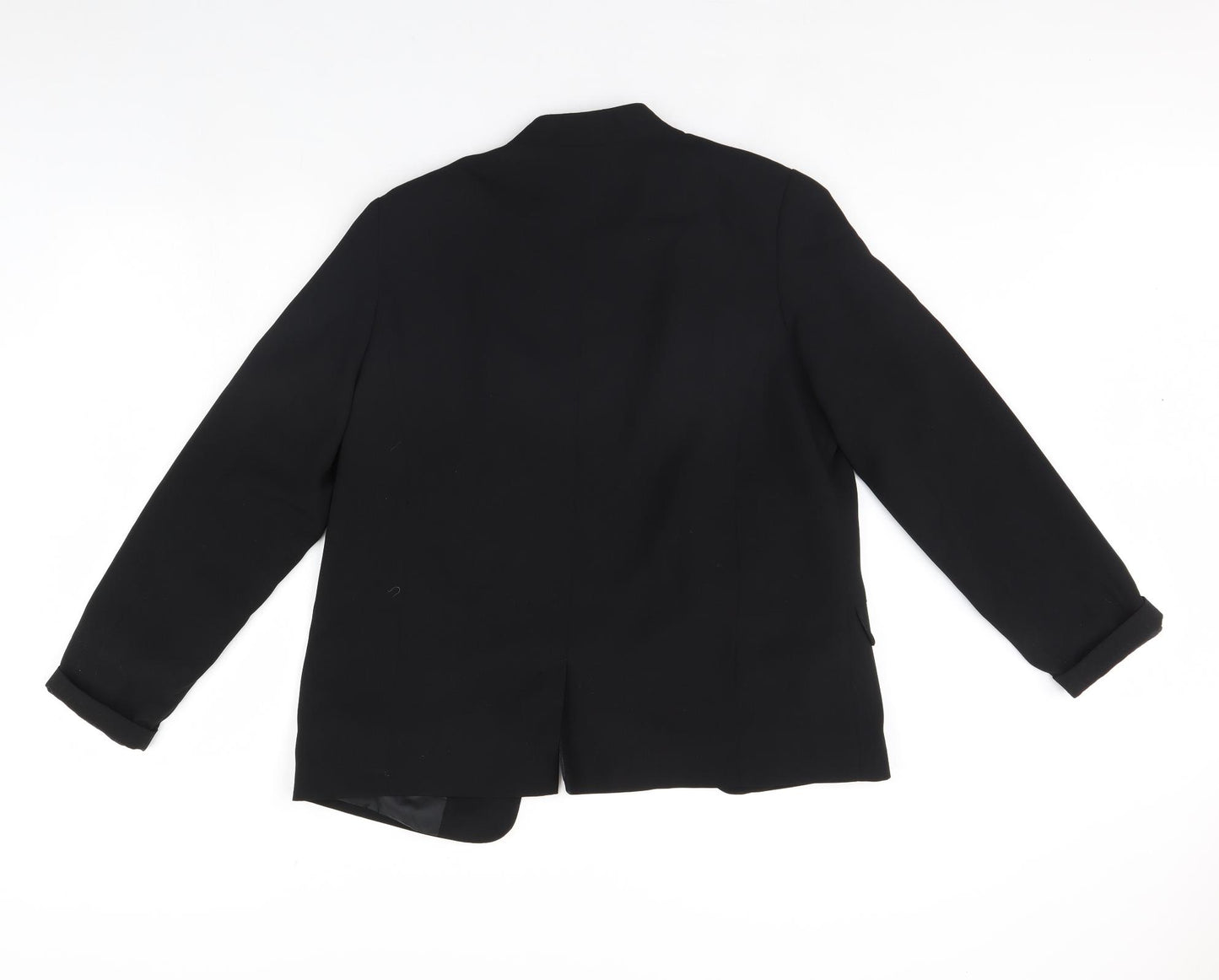 George Womens Black   Jacket Blazer Size 14  - Shoulder Pads