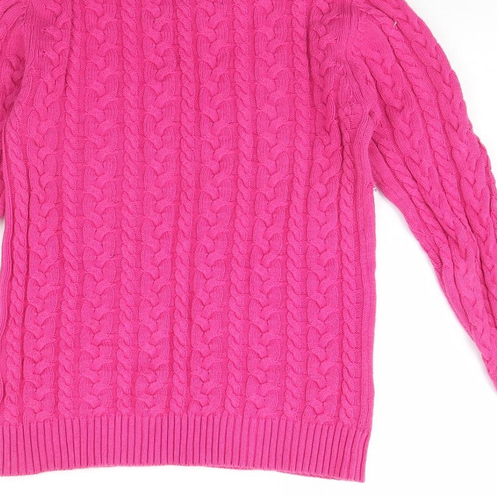 Thomas & Co Womens Pink   Pullover Jumper Size 12