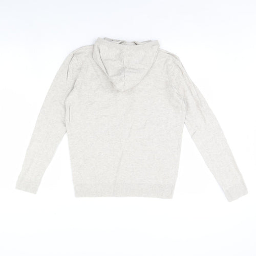 H&M Girls Beige   Pullover Hoodie Size 14 Years  - New york