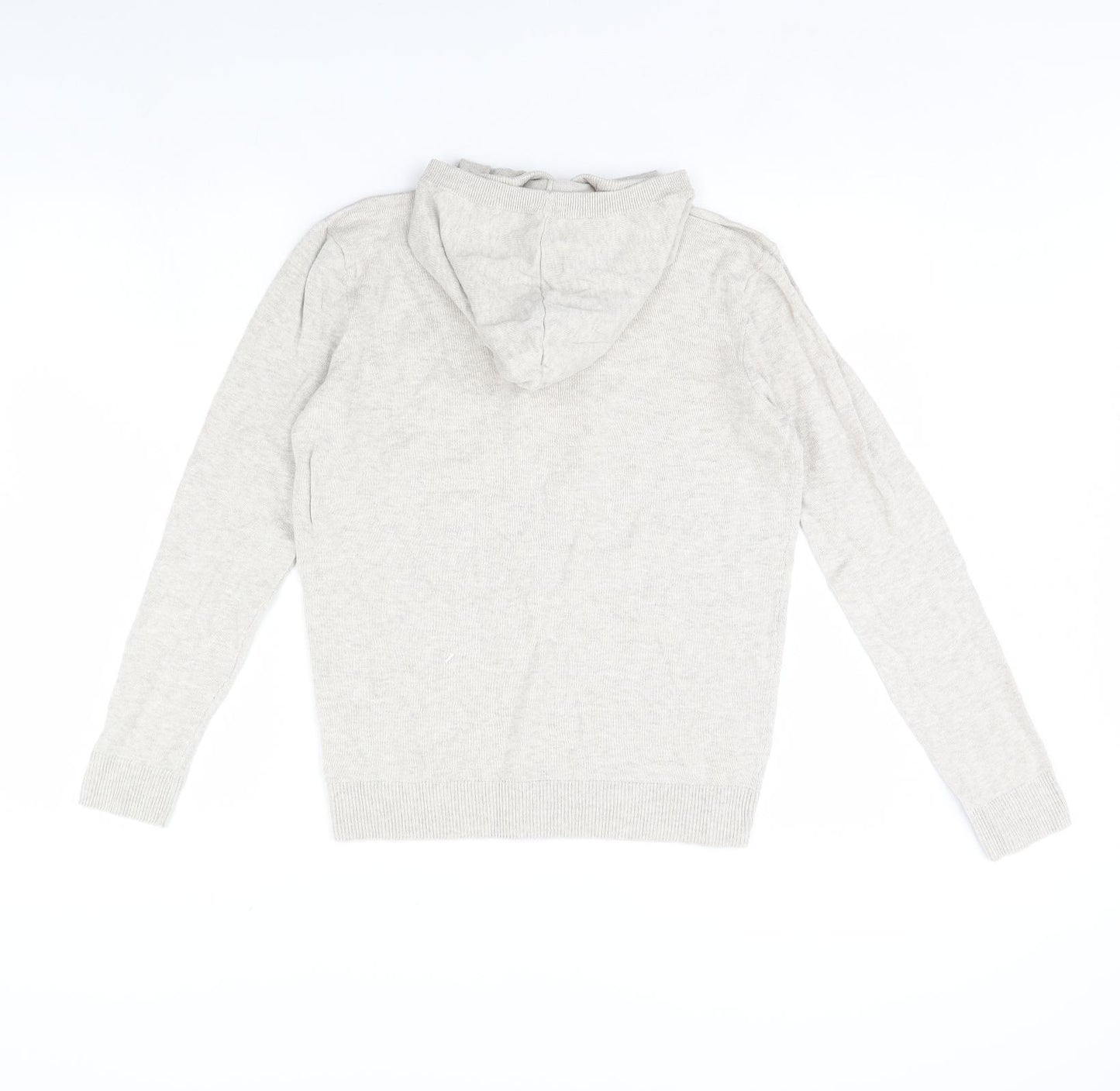 H&M Girls Beige   Pullover Hoodie Size 14 Years  - New york