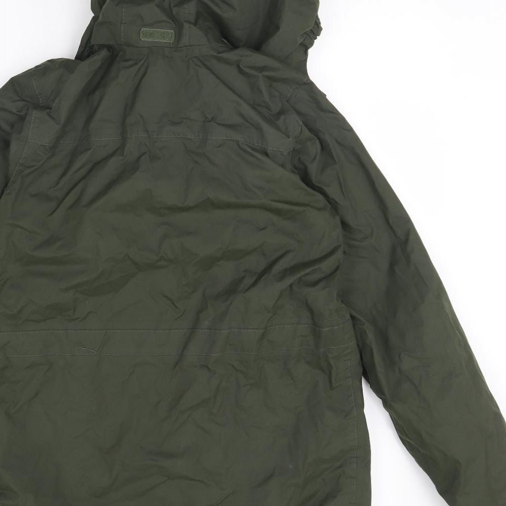 Regatta Boys Green   Rain Coat Coat Size 14 Years