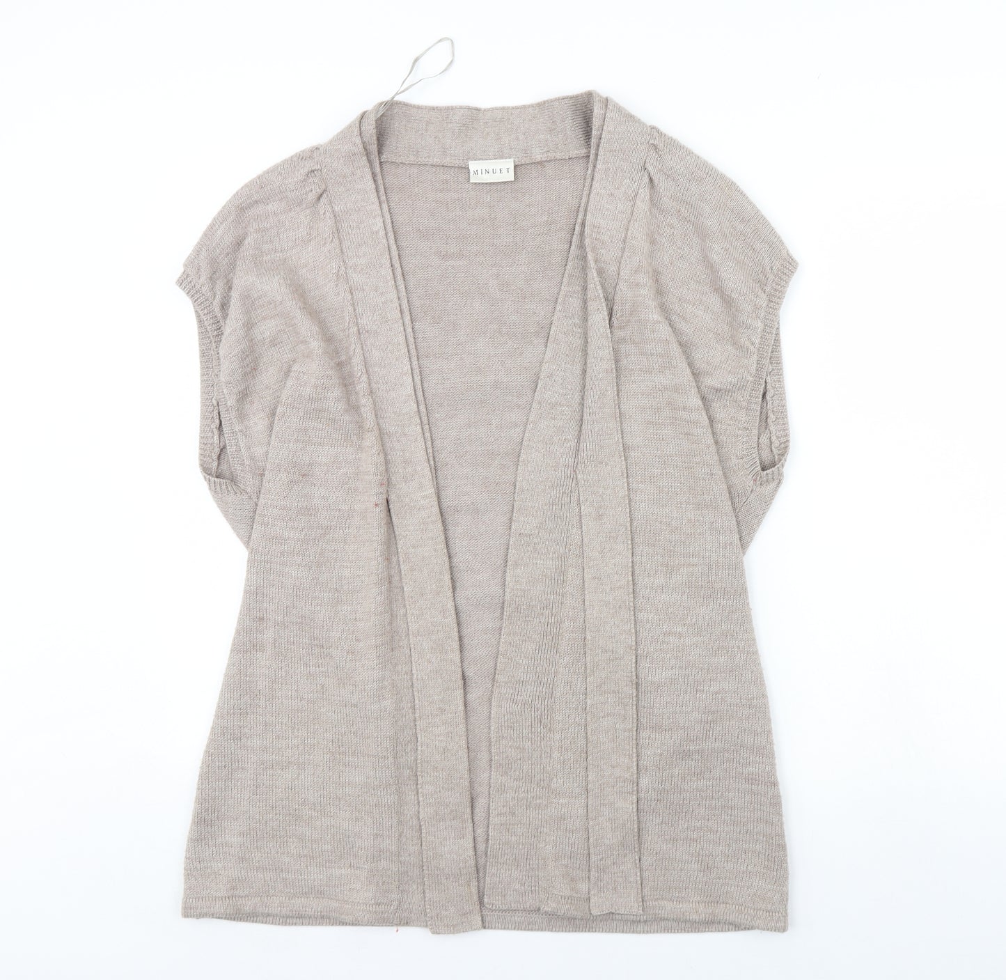minuet Womens Beige   Cardigan Jumper Size 18