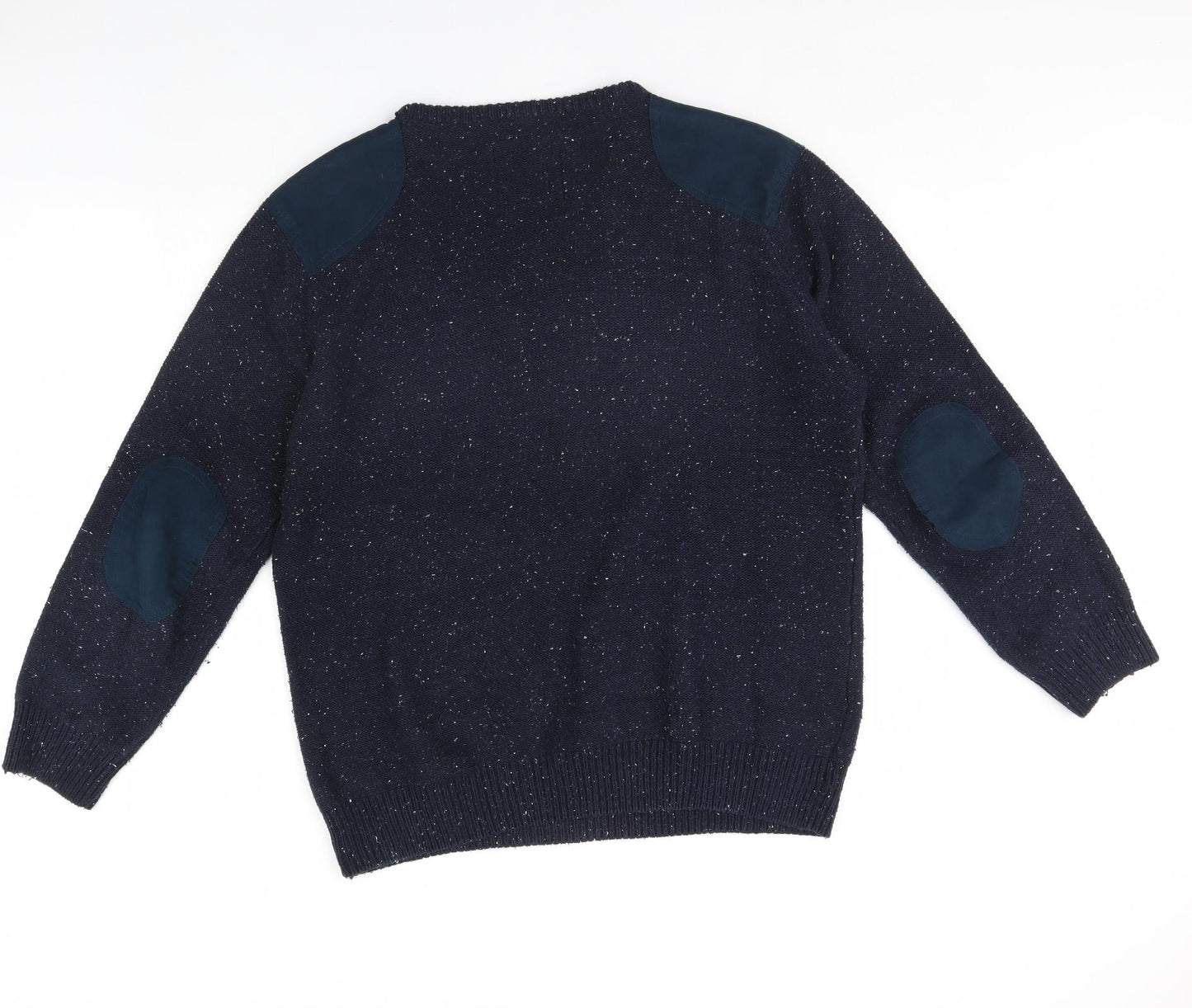 Easy Mens Blue   Pullover Jumper Size L