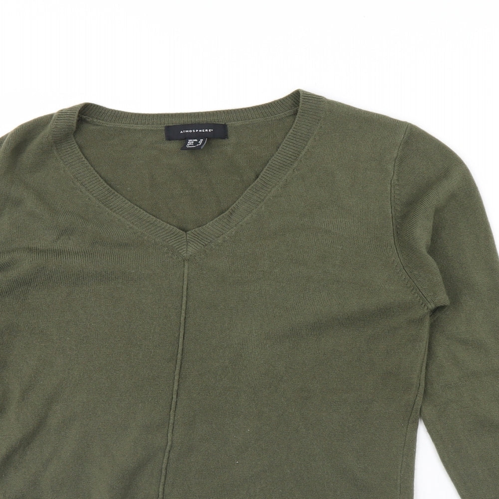 Atmosphere Womens Green   Pullover Jumper Size 10