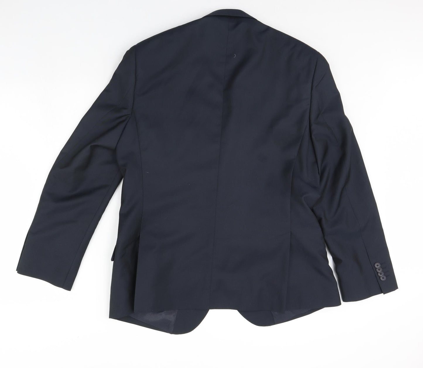F&F Mens Blue   Jacket Blazer Size 44  - Shoulder Pads