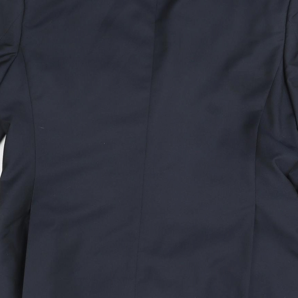 F&F Mens Blue   Jacket Blazer Size 44  - Shoulder Pads