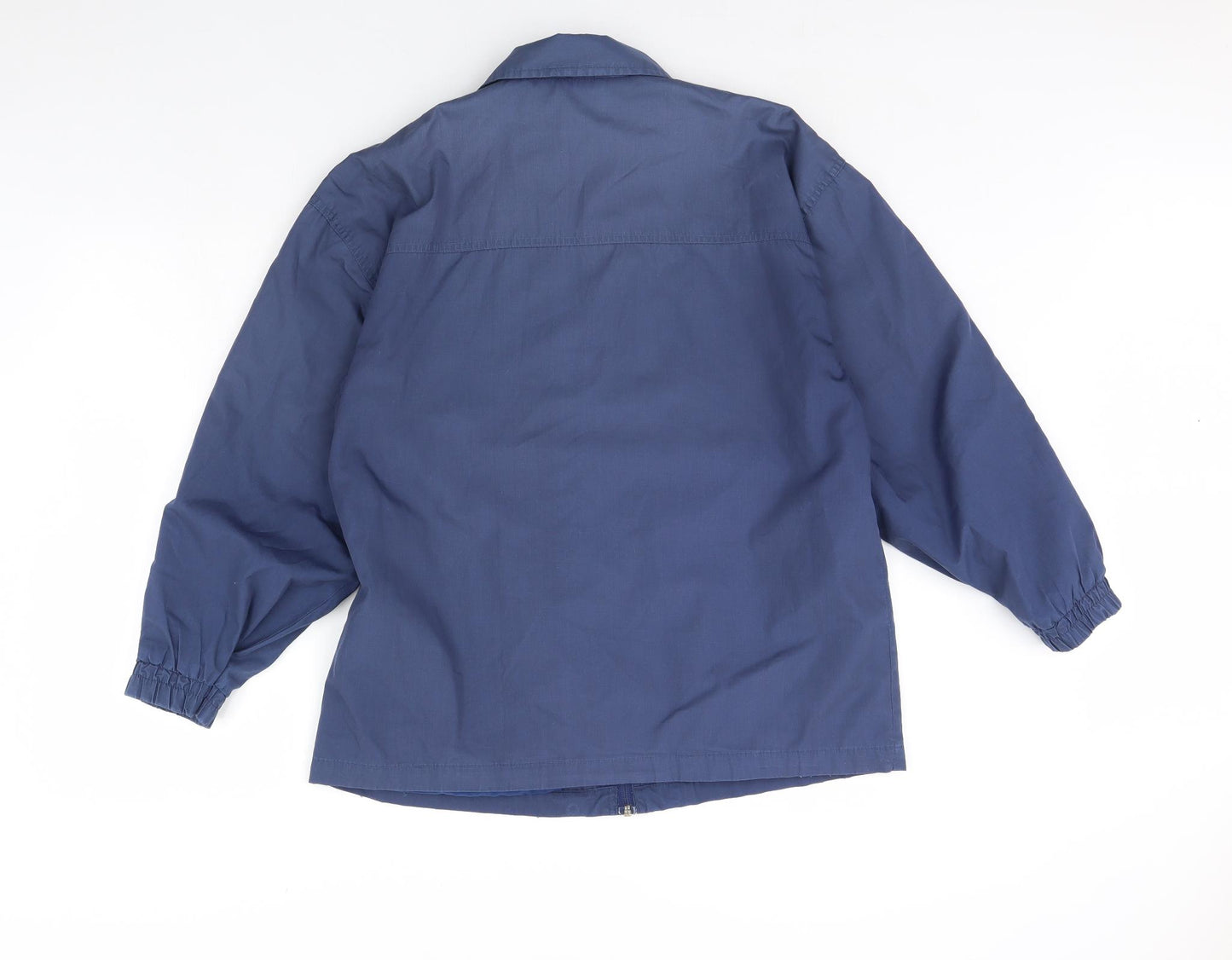 True Colours Womens Blue   Rain Coat Coat Size 16