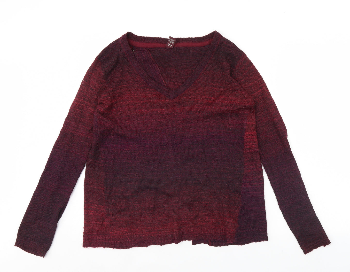 prAna Womens Purple   Pullover Jumper Size M