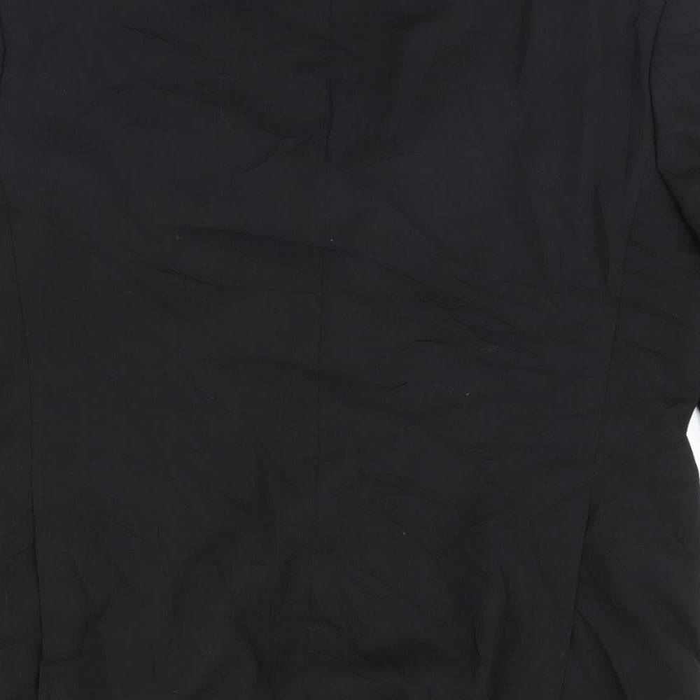 Skopes Mens Black   Jacket Blazer Size 44  - Shoulder Pads