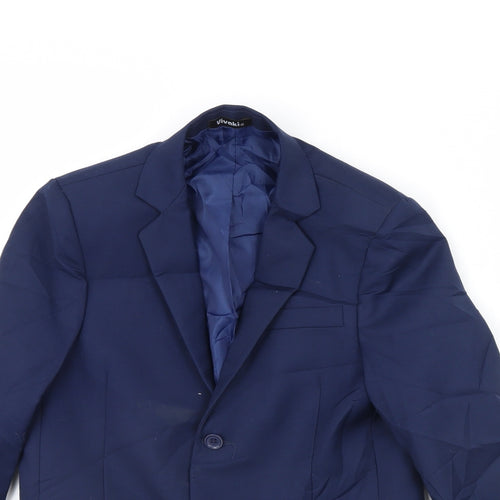 VivaKi Womens Blue   Jacket Blazer Size 8